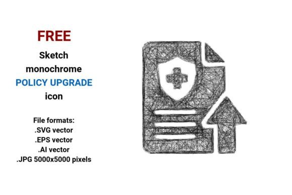 FREE Sketch Policy Upgrade Icon Review for Embroidery Projects