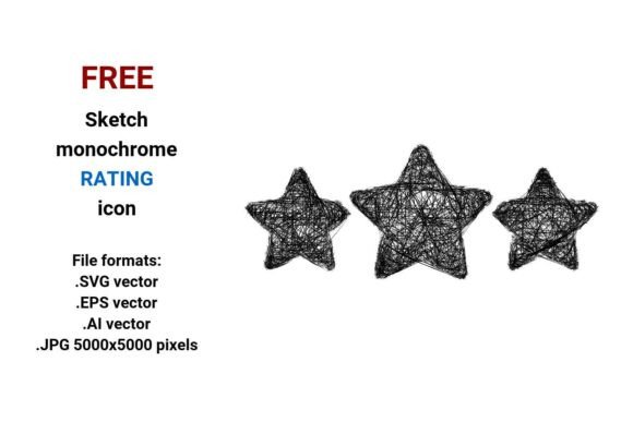 FREE Sketch Rating Icon for Brand Designers: A Versatile Graphic Asset