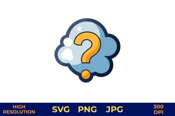 Question Mark in Cloud Vector: A Designer’s Honest Take