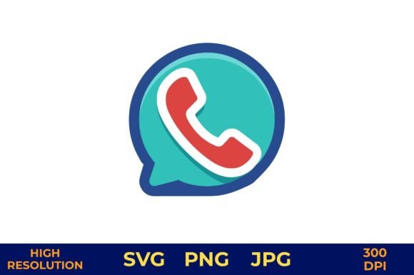 Voicemail Icon in Vibrant Vector Design – A Freebie That Elevates Creative Projects
